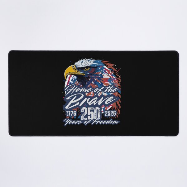 Item preview, Home of the Brave Eagle — 1776 to 2026 America 250 Years of Freedom Patriotic Design designed and sold by GFamilyC.