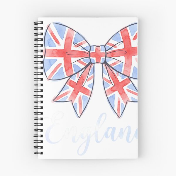 Item preview, England Union Jack Bow English Flag Watercolor designed and sold by JMDesignHub.