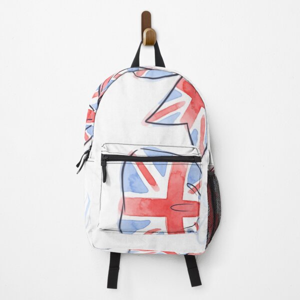 Item preview, England Union Jack Bow English Flag Watercolor designed and sold by JMDesignHub.