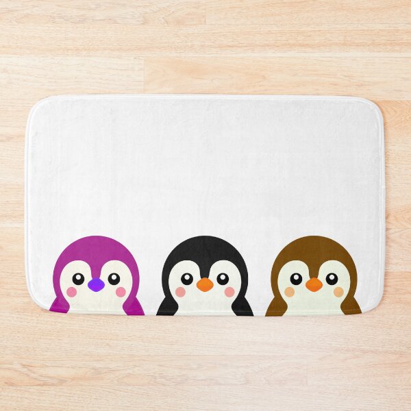 Item preview, Pack 3 Adorable Little Frost Penguins designed and sold by DibujandoPorfa.
