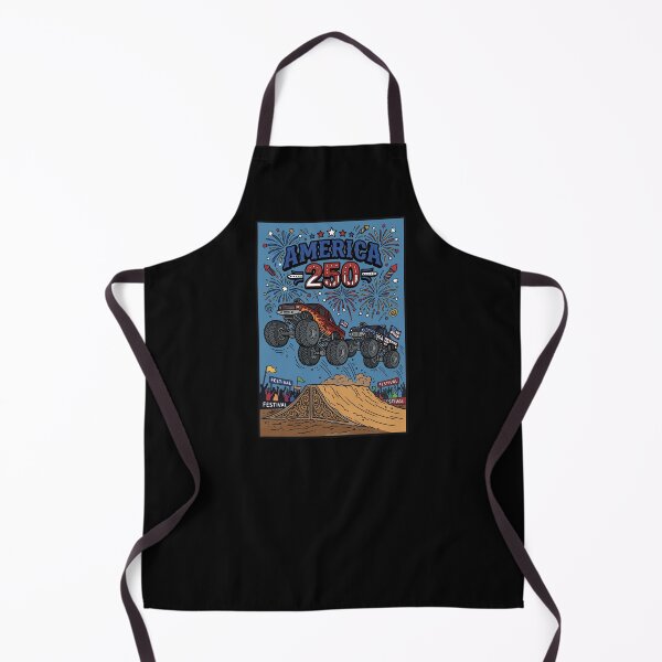 Item preview, Monster Trucks & Fireworks - opt 2 designed and sold by jlStopMedia.