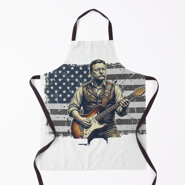 Item preview, Theodore Roosevelt Rock Guitar America's 250th 2026 designed and sold by JMDesignHub.