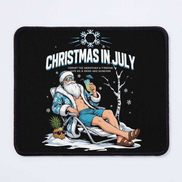 Item preview, Christmas In July – Ded Moroz Father Frost Funny Summer Shirt Russian Slavic Holiday Gift v2 designed and sold by DarylWelsh2024.