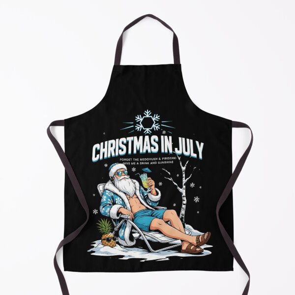 Item preview, Christmas In July – Ded Moroz Father Frost Funny Summer Shirt Russian Slavic Holiday Gift v2 designed and sold by DarylWelsh2024.