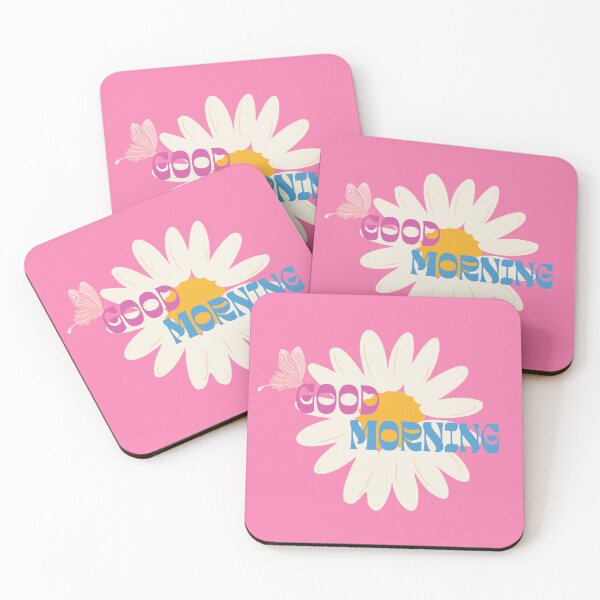Item preview, Retro Daisy Good Morning Butterfly Graphic designed and sold by SeJaa.