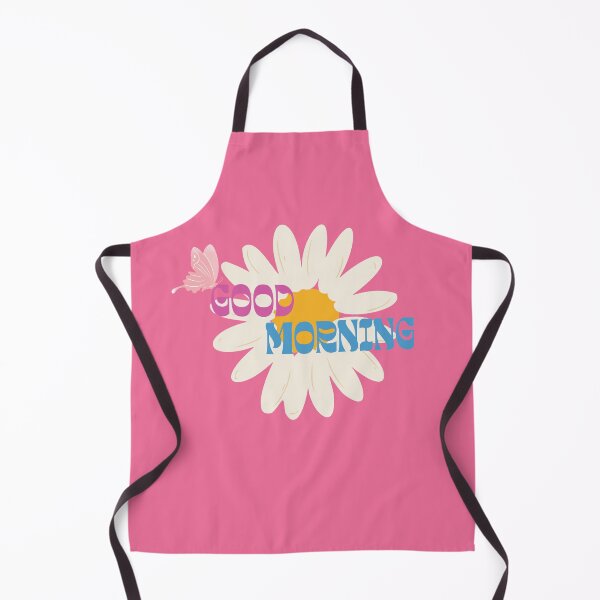 Item preview, Retro Daisy Good Morning Butterfly Graphic designed and sold by SeJaa.