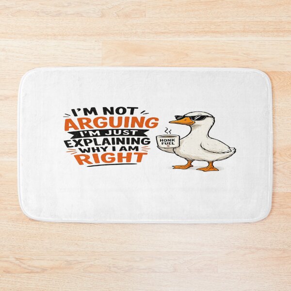 Item preview, I'm Not Arguing Funny Goose Sticker | Sarcastic Goose with Coffee Gift designed and sold by sosservice.
