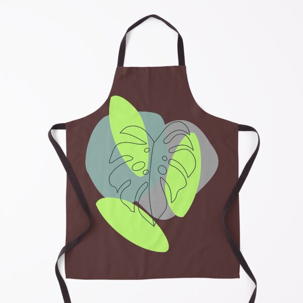 Item preview, Minimalist Monstera Leaf Abstract Line Art designed and sold by BarakahCrafts.