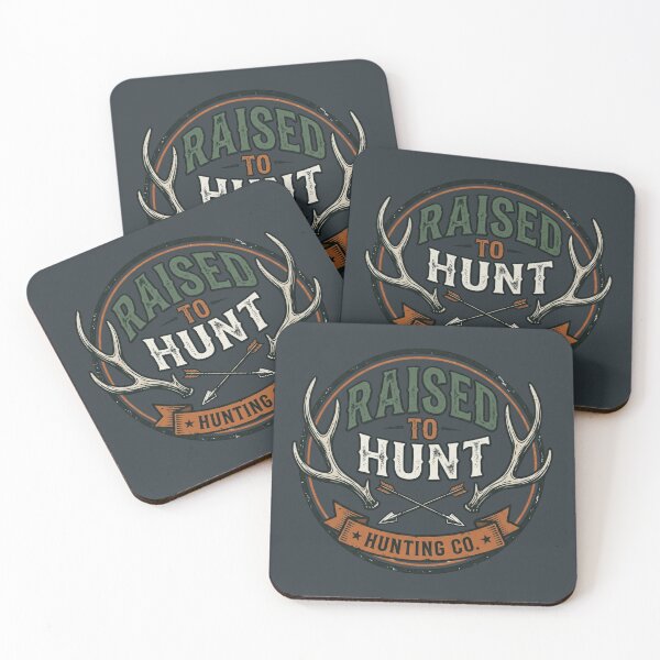 Item preview, Raised To Hunt Vintage Archery Deer Antler Hunting Co designed and sold by PACS0011.