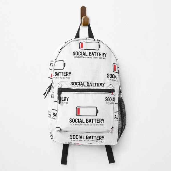 Item preview, Low Introvert Battery Warning Do Not Bother designed and sold by FrankOliver.