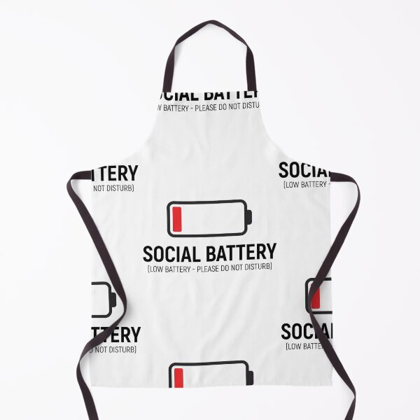 Item preview, Low Introvert Battery Warning Do Not Bother designed and sold by FrankOliver.