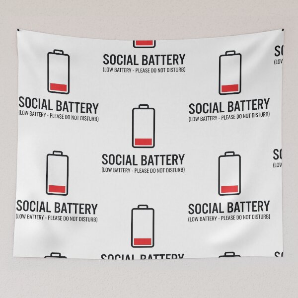Item preview, Introvert Drained Meter Needs Alone designed and sold by FrankOliver.