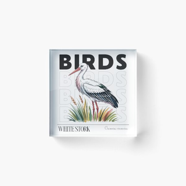 Item preview, White Stork designed and sold by ArcticFoxStudio.