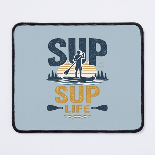 Item preview, SUP Life Vintage Paddle Board T-Shirt designed and sold by Lizavelle.