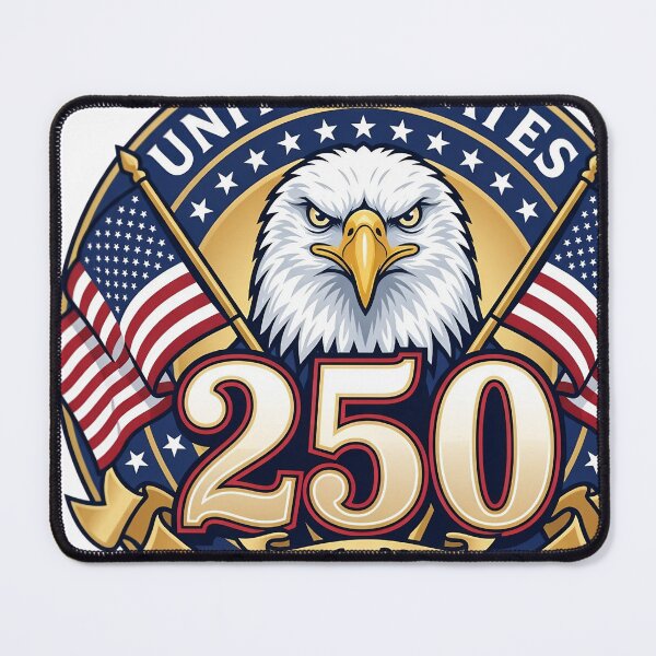 Item preview, United States 250th Anniversary Bald Eagle Emblem designed and sold by JMDesignHub.