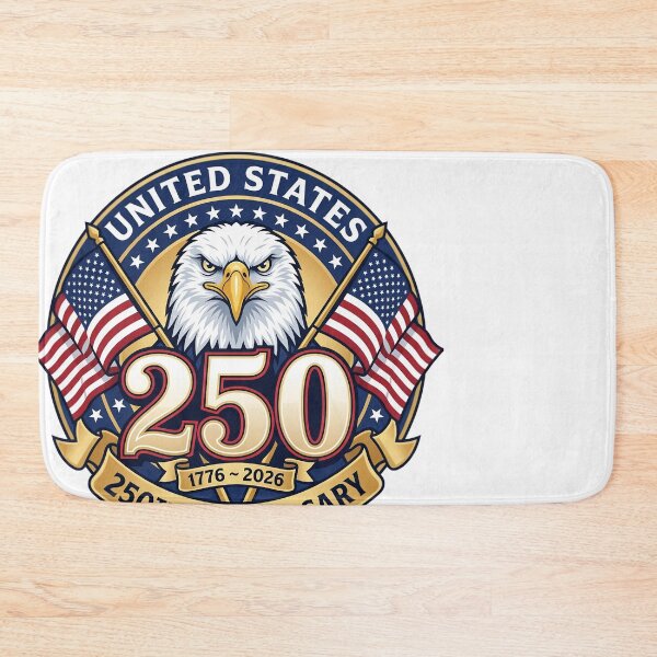 Item preview, United States 250th Anniversary Bald Eagle Emblem designed and sold by JMDesignHub.