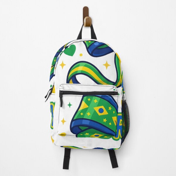 Item preview, Brazil Flag Bow Patriotic Design designed and sold by JMDesignHub.