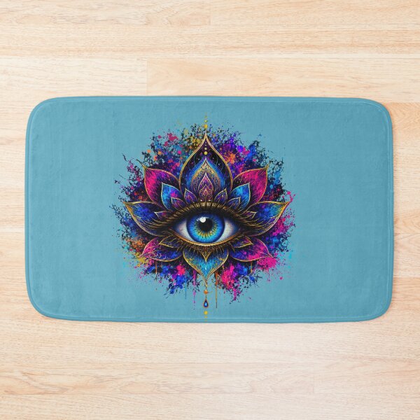 Item preview, Mystical Third Eye | Psychedelic Lotus Eye designed and sold by Aimetoi.
