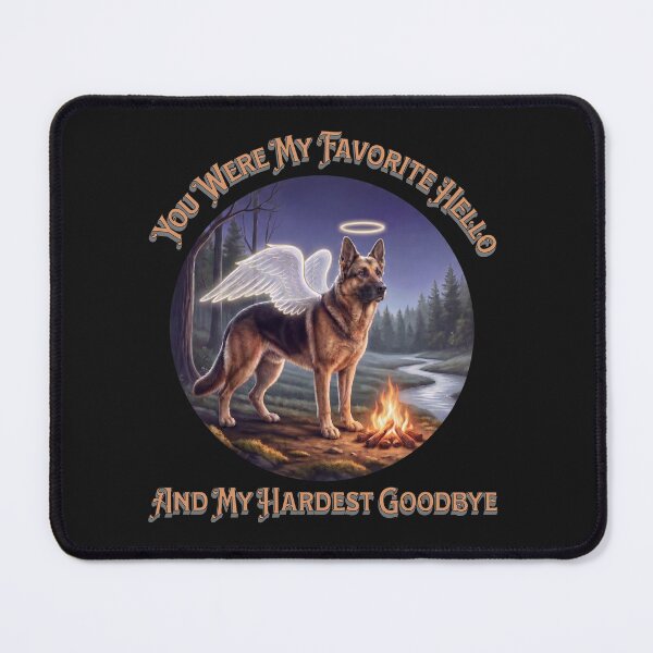 Item preview, German Shepherd Memorial Design designed and sold by PawPlanetPro.