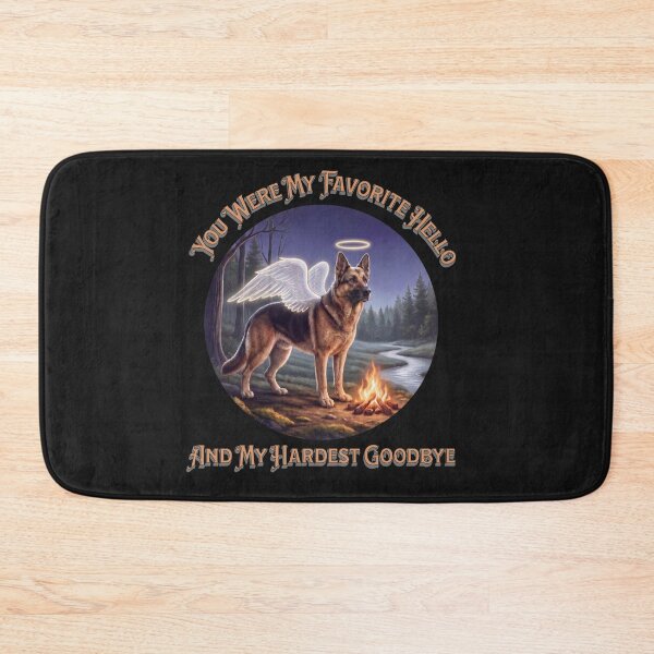 Item preview, German Shepherd Memorial Design designed and sold by PawPlanetPro.
