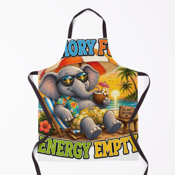 Item preview, Memory Full Energy Empty Elephant designed and sold by BagFactoryUK.