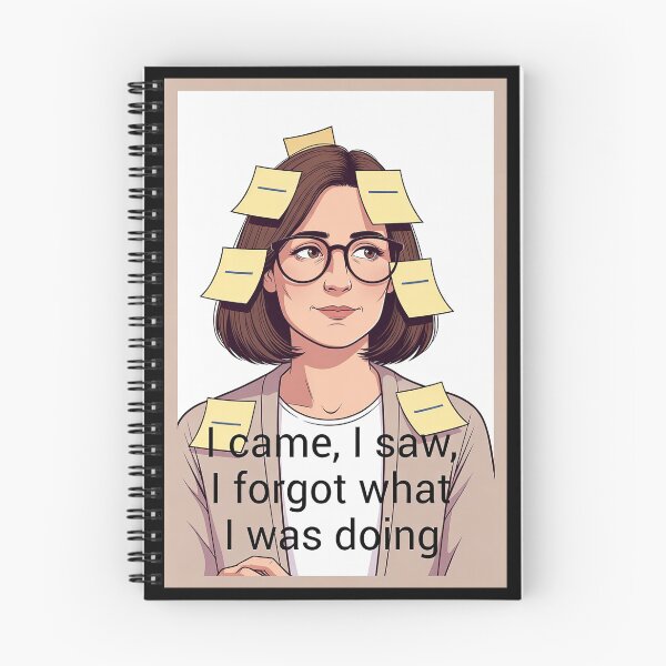 Item preview, I Came, I Saw, I Forgot What I Was Doing designed and sold by FatCatStudios.