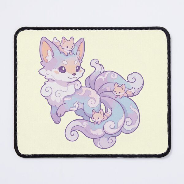 Item preview, Nine Tailed Fox and Pups designed and sold by Catzura.
