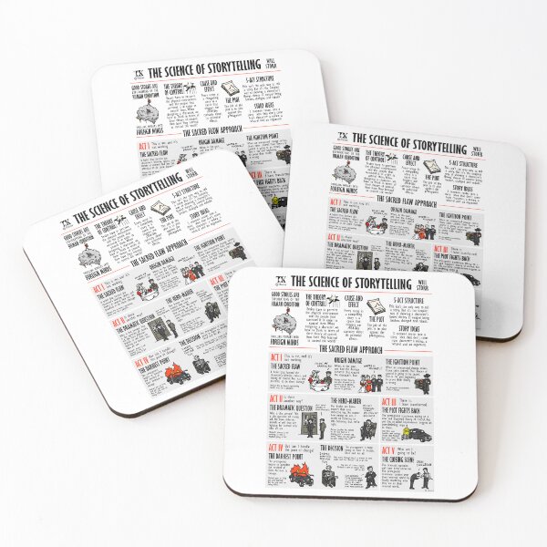 Item preview, Visual summary The Science of Storytelling (Will Storr) designed and sold by TKsuited.