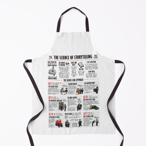 Item preview, Visual summary The Science of Storytelling (Will Storr) designed and sold by TKsuited.