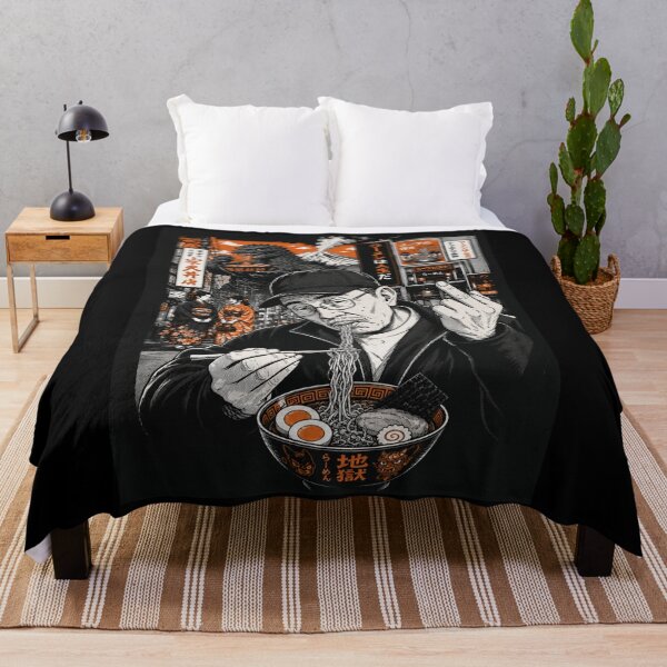 Item preview, Ramen Kaiju Street – Vintage Manga Noodle Monster Tee designed and sold by zumerdiego.