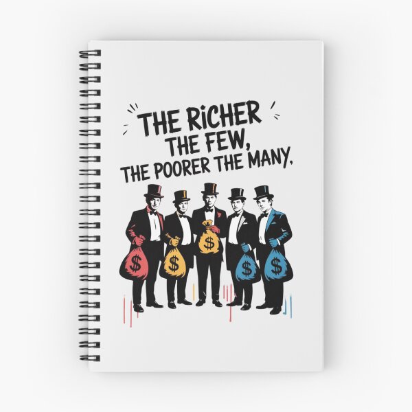 Item preview, BANKSY - THE RICHER THE FEW, THE POORER THE MANY. designed and sold by 123ks.