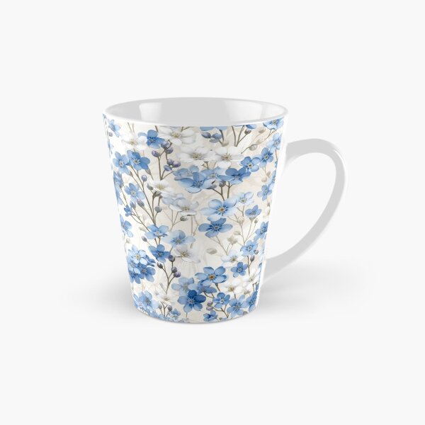 Item preview, Soft Blue Floral Seamless Texture designed and sold by IntelliMindDesigns.