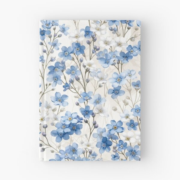 Item preview, Soft Blue Floral Seamless Texture designed and sold by IntelliMindDesigns.