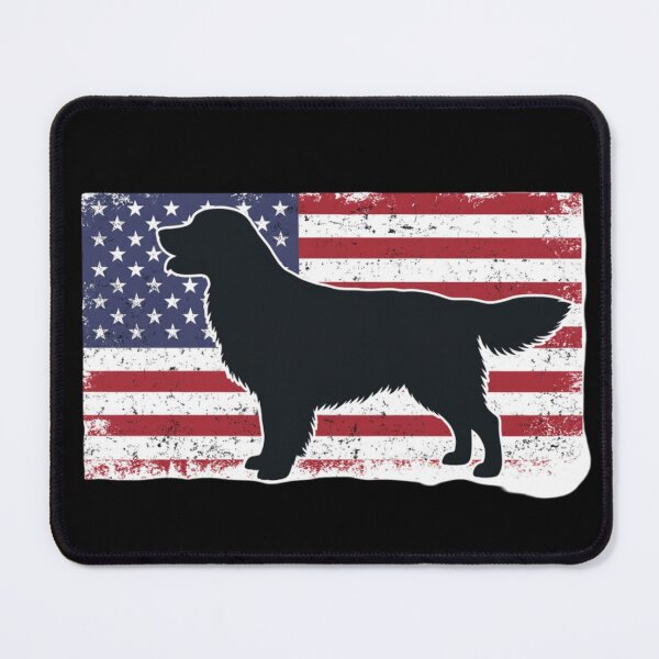 Item preview, Funny Dog Design With America Flag   designed and sold by Thread&Fable.