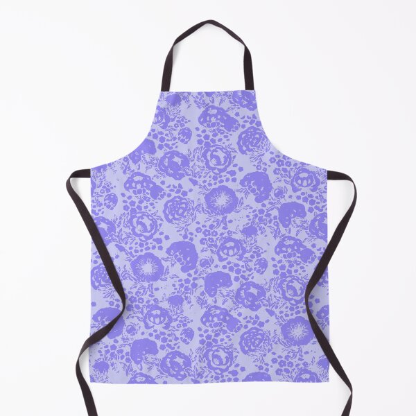 Item preview, Dreamy Lavender Periwinkle Rose Garden Pattern designed and sold by rawpetal.