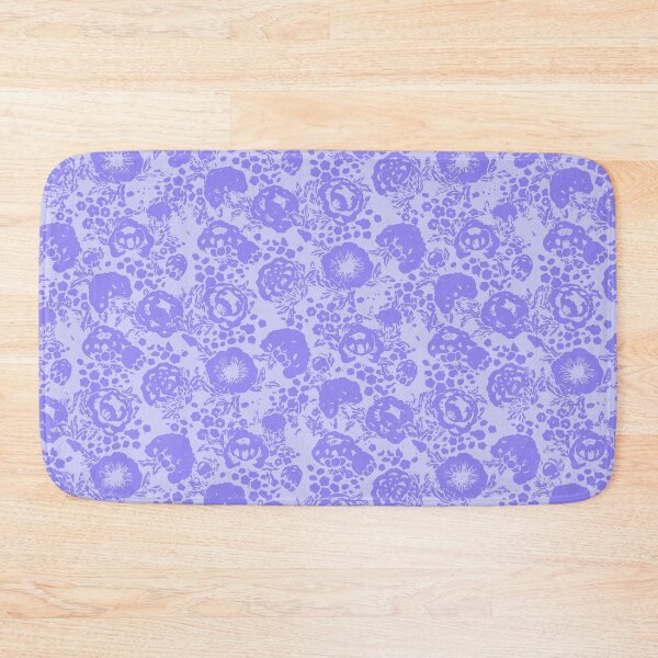 Item preview, Dreamy Lavender Periwinkle Rose Garden Pattern designed and sold by rawpetal.