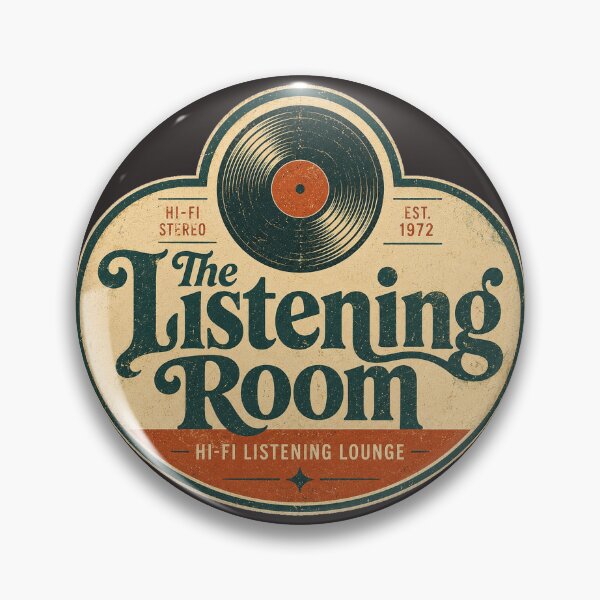 Item preview, The Listening Room - Retro Hi-Fi Vinyl Design designed and sold by JustResultsCo.