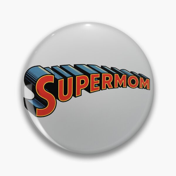 Item preview, Supermom — Comic Style 3D Typography Design designed and sold by Planet Utoppia.