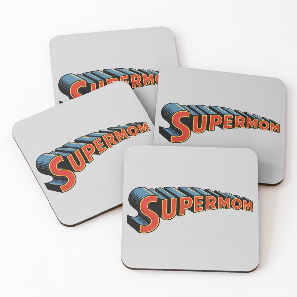 Item preview, Supermom — Comic Style 3D Typography Design designed and sold by Planet Utoppia.