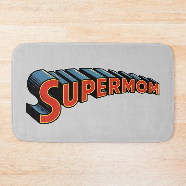 Item preview, Supermom — Comic Style 3D Typography Design designed and sold by Planet Utoppia.