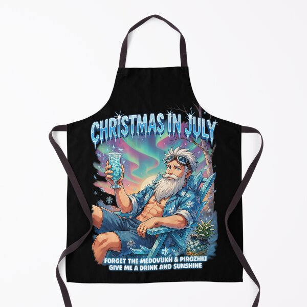 Item preview, Christmas In July – Ded Moroz Father Frost Funny Summer Shirt Russian Slavic Holiday Gift v3 designed and sold by DarylWelsh2024.