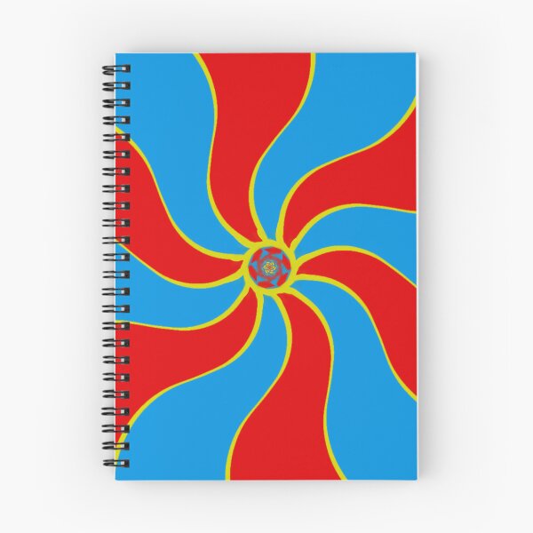 Item preview, Colorful Spiral Wave Pattern designed and sold by EsmArtUniverse.