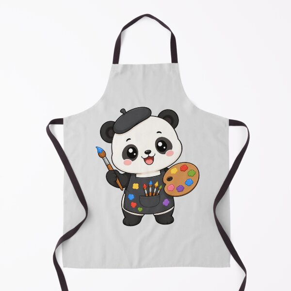 Item preview, Cute Panda Artist Painting Cartoon Animal Palette designed and sold by Seculinator.