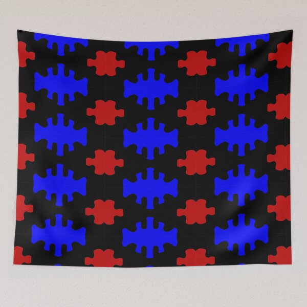 Item preview, Blue and red shape designed and sold by Gargotaire.