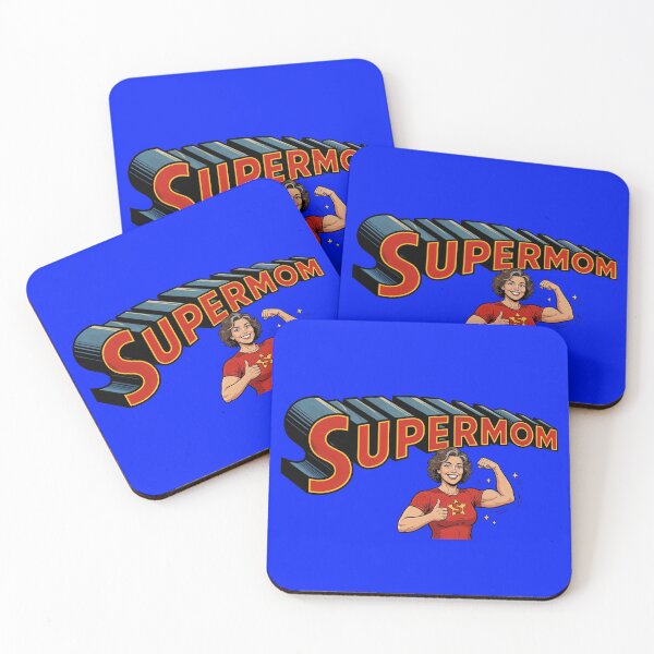 Item preview, Supermom — Comic Style 3D Design for Mothers designed and sold by Planet Utoppia.