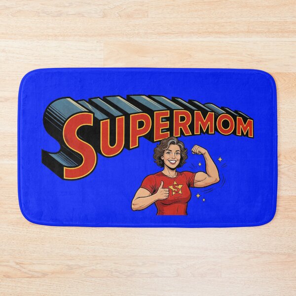 Item preview, Supermom — Comic Style 3D Design for Mothers designed and sold by Planet Utoppia.