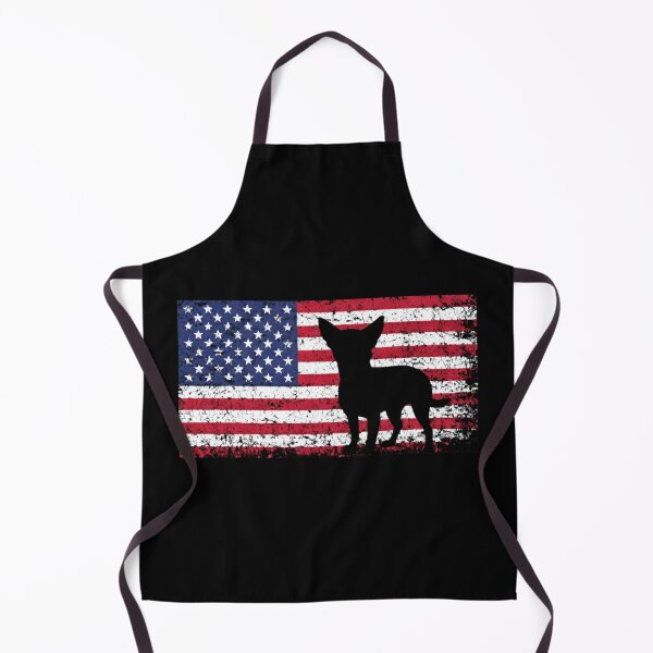 Item preview, Chihuahau Funny Dog Design With America Flag   designed and sold by Thread&Fable.