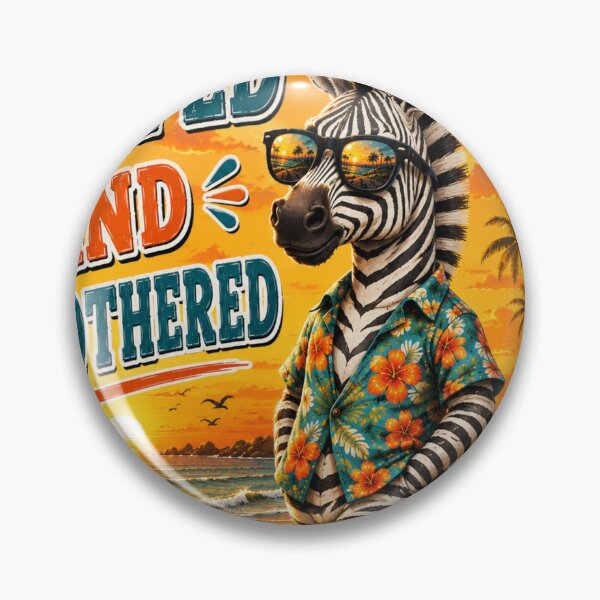 Item preview, Striped And Unbothered Zebra designed and sold by BagFactoryUK.