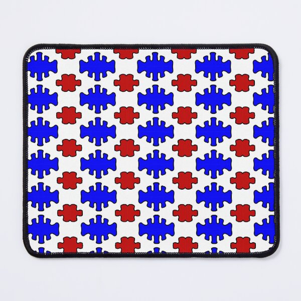 Item preview, Red and blue shape designed and sold by Gargotaire.