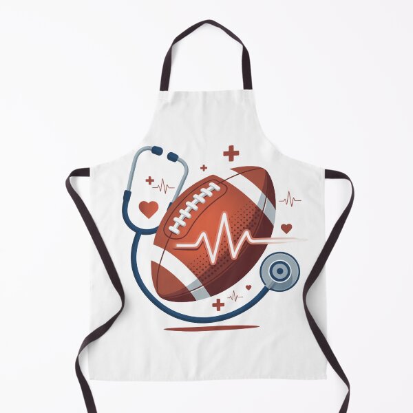 Item preview, Football Sports Medicine Heartbeat Stethoscope Design designed and sold by DariaOltes.